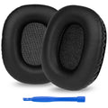 Linkidea Replacement Ear Pads for Marshall Monitor (First Gen) Headphones Ear Cushions, Headset Earpads (Protein Leather / Black)