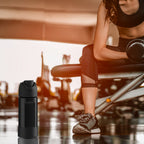 Linkidea 2 Pack Water Bottle Boot Compatible with Owala FreeSip 16oz, FreeSip Tritan 25oz, Silicone Anti-Slip Bottle Bottom Bumper Protector (Black)