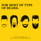 Linkidea Silicone Beard Scrubber, Face Scrubber Exfoliator Deep Cleaning, Hangable Beard Brush for Men (Black)