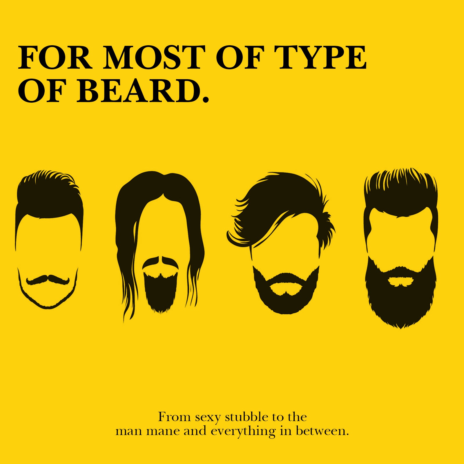 Linkidea Silicone Beard Scrubber, Face Scrubber Exfoliator Deep Cleaning, Hangable Beard Brush for Men (Black)