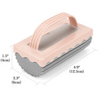 Linkidea 4 Pack Barber Cleaning Sponge, Salon Sink Cleaner & Countertop Hair Remover, Barbershop Station Cleaning Tool for Beard Trimmings Cleanup (Pink)