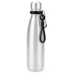 Linkidea Water Bottle Handle Strap for Cola-Shaped / Narrow Mouth Bottles, Compatible with MIRA 9oz/12oz/17oz/25oz, Replacement Silicone Carrier Grip with Clip for Backpack