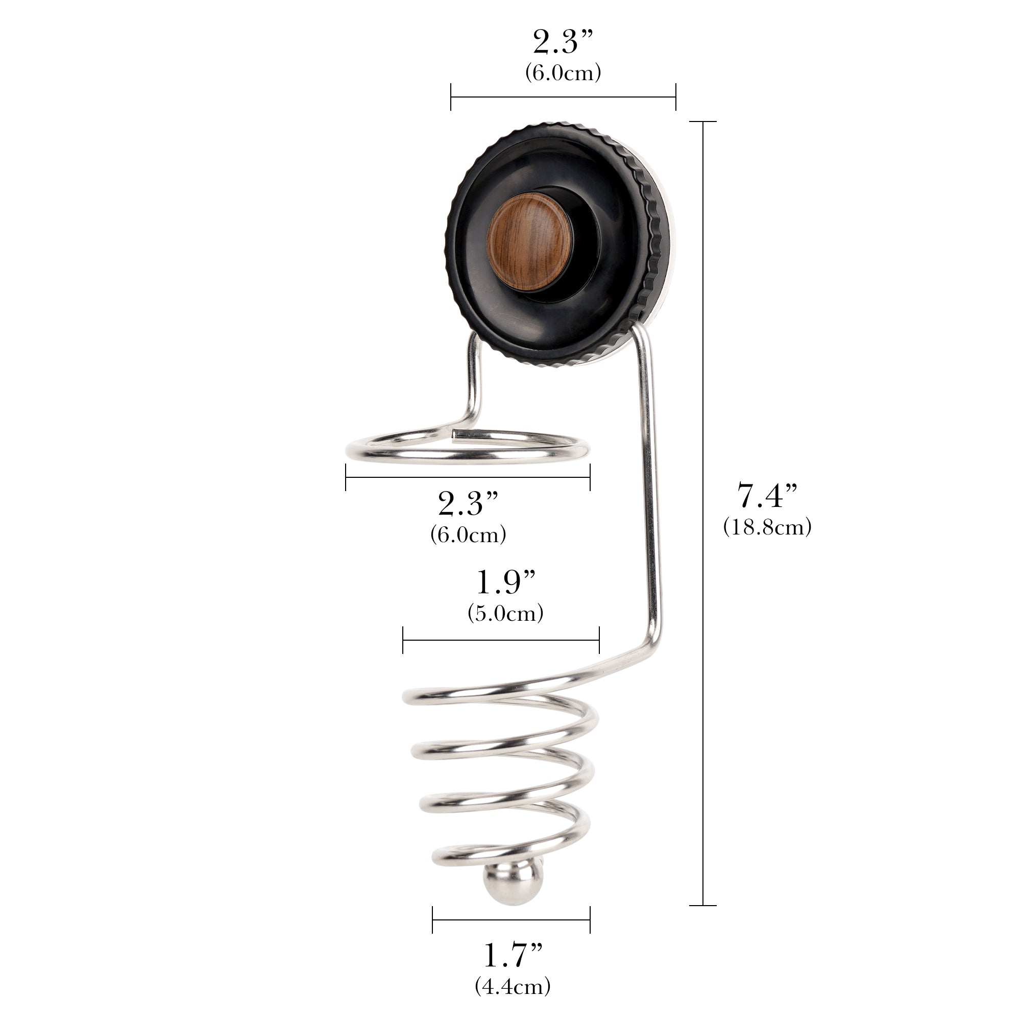 Linkidea Wall Mount Electric Shaver Holder, Self-adhesive Suction Cup Shaving Stand, Compatible with Philips Shaver 2400, 3000, Series 7, Braun Series 3, 5, 7, 9 (Silver)