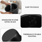 Linkidea Rice Cooker Aluminum Alloy Inner Pot Compatible with Zojirushi NS-TSC18, NL-AAC18, Dishwasher Safe, Replacement Bowl