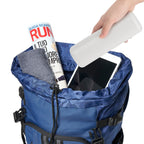 Linkidea 2 Pack Travel Toothbrush Toothpaste Storage Case, Portable Gargle Toothbrush Containers, Travel Toothbrush Holder for Camping, School, Business, Trip, Bathroom (Light Grey)