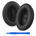 Linkidea Replacement Ear Pads for Srhythm NC25/ NC25 Pro Headphones Ear Cushions (Protein Leather / Black)