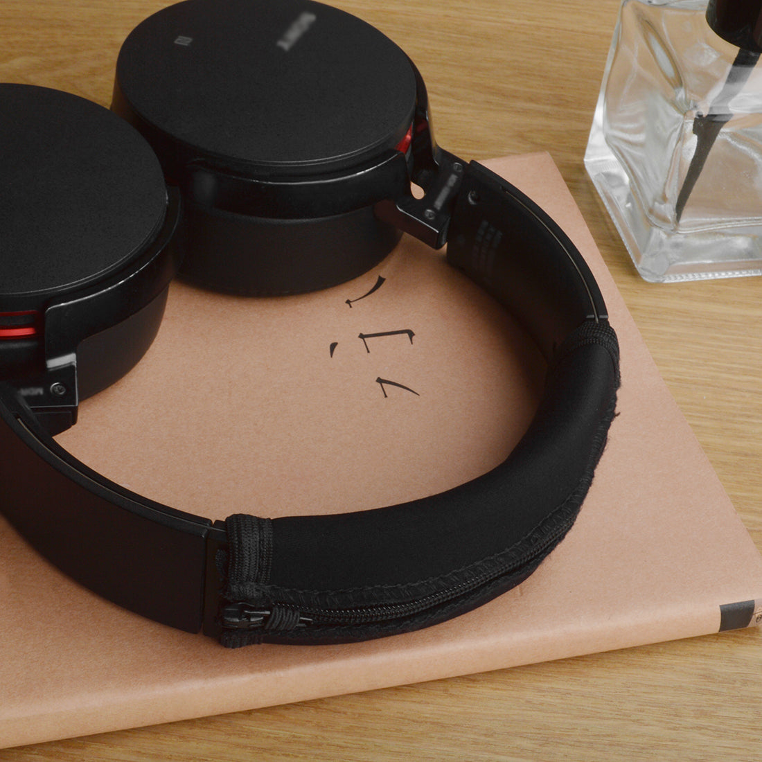 Linkidea Headband Protector Compatible with Sony WH-1000 XM5/XM4/XM3/XM2, XB 950B1/950N1/950BT WH-910N Headphones, Flex Fabric Head Top Pad Easy DIY Installation