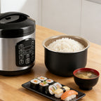 Linkidea Rice Cooker Aluminum Alloy Inner Pot Compatible with AROMA-ARC-954SBD, Nonstick Replacement Bowl (4 Cups Uncooked)