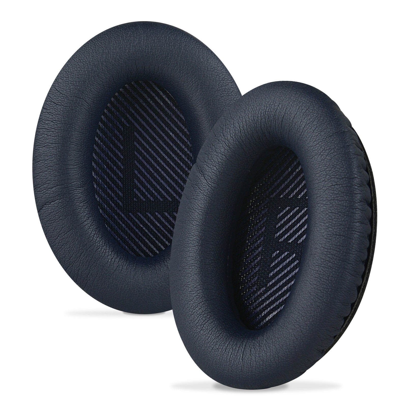 Ear Pads for Bose QC45/QC35/QC35 ii/QC25/QC15, AE2/AE2i/AE2w SoundTrue SoundLink Around-Ear Headphones, Headset Earpads (Protein Leather / Midnight Blue)