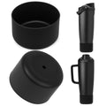 Linkidea 2 Pack Water Bottle Boot Compatible with Owala FreeSip Sway Bottle & Tumbler 30oz/40oz, Silicone Anti-Slip Bottle Bottom Sleeve Bumper Protector (Black)