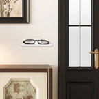 Eyeglasses Holder Stand for Nightstand, Wall Mount Reading Glasses Storage for Bedroom Bathroom Study