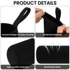 Linkidea Water Bottle Sleeve Compatible with YETI Yonder Bottle 25oz, Gatorade Squeeze Bottle 32oz, Cirkul Plastic Bottle 22oz, Neoprene Bottle Cover with Hand Strap for Carrying