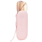 Extra Large Sunglasses Pouch Case, Silicone Oversized Sun Glasses Organizer Soft Bag Compatible with Gucci GG0595S GG0875S GG0351S GG1087S Versace VE4395 (XXL, Pink)