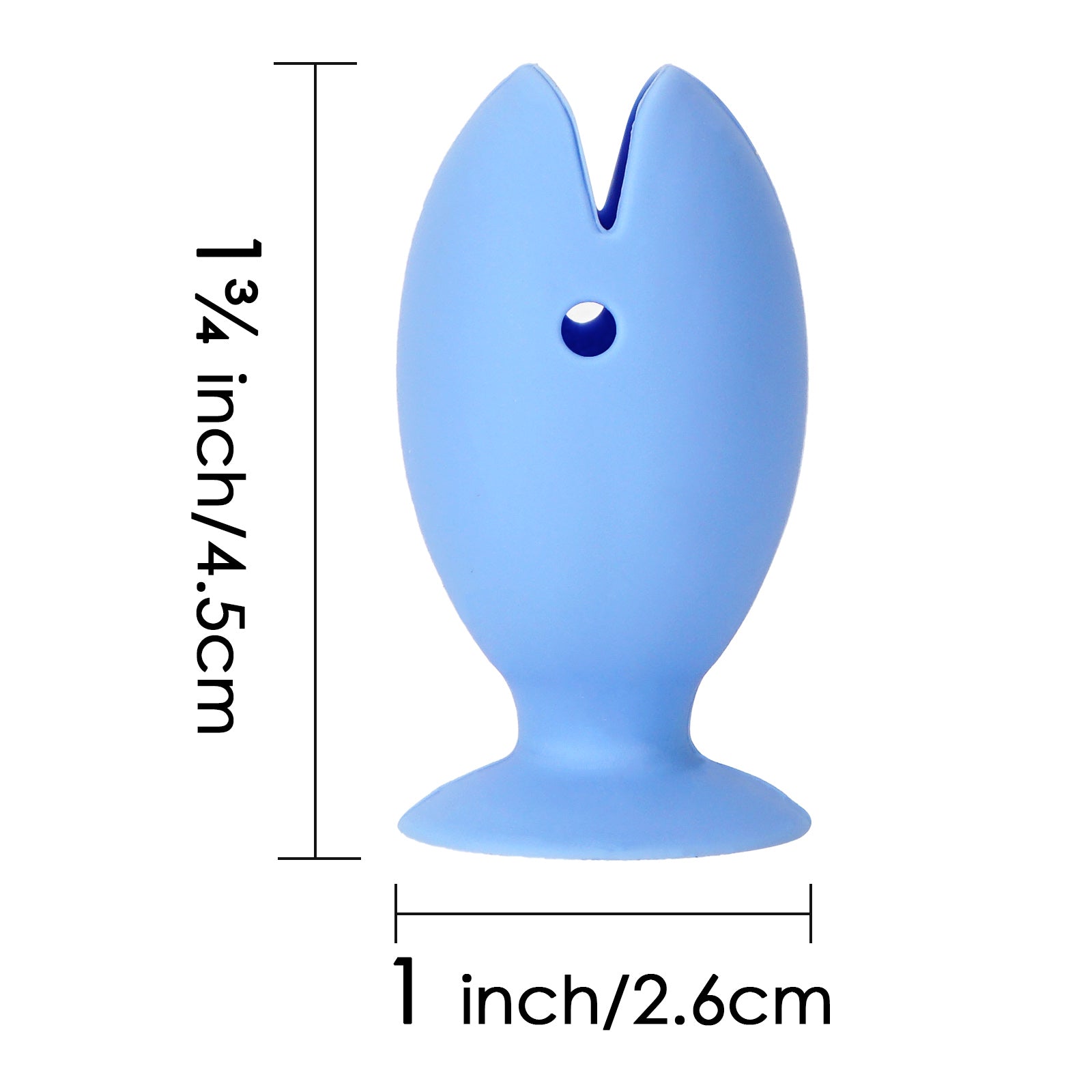 Linkidea 18 Pack Cute Mini Fish Standing Tooth Brush Cover Cap Bulk Pack, Wholesale Multi-Pack Cute Standing Toothbrush Stand, Portable Travel Toothbrush Head Cover Protector