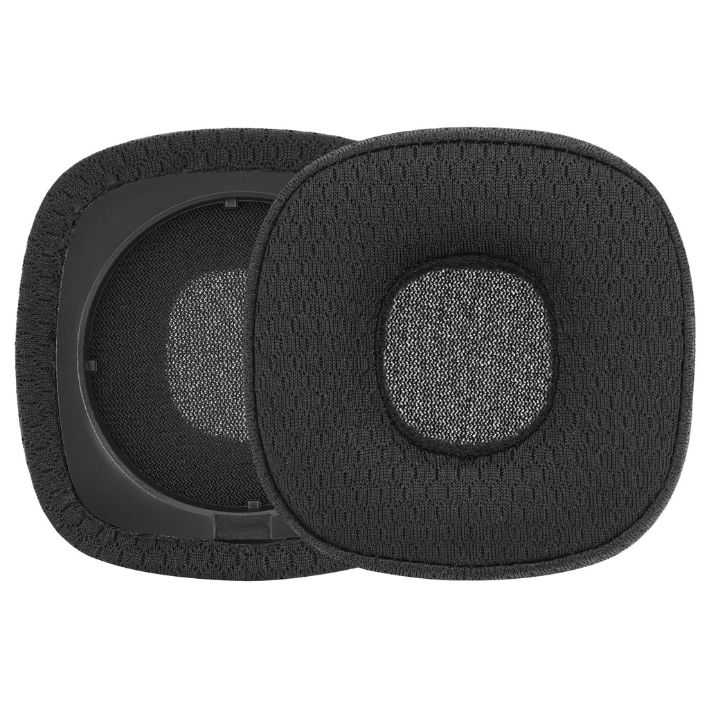 Linkidea Replacement Ear Pads for Marshall Major I/ II/ III/ IV/ V Headphones Ear Cushions (Mesh Fabric/ Black)