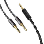 Linkidea Upgrade 6N Audio Cable for HIFIMAN Edition XS, SUNDARA, Arya, HE400SE, Ananda, Denon AH-D7200 Headphones, 3.5mm to Dual 3.5mm Male Replacement Headphones Cord (4.9ft/1.5m)