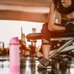 Linkidea 2 Pack Water Bottle Boot Compatible with Owala FreeSip/Twist/Potter 24oz Bottles, Silicone Anti-Slip Bottle Bottom Bumper Protector (Light Pink)