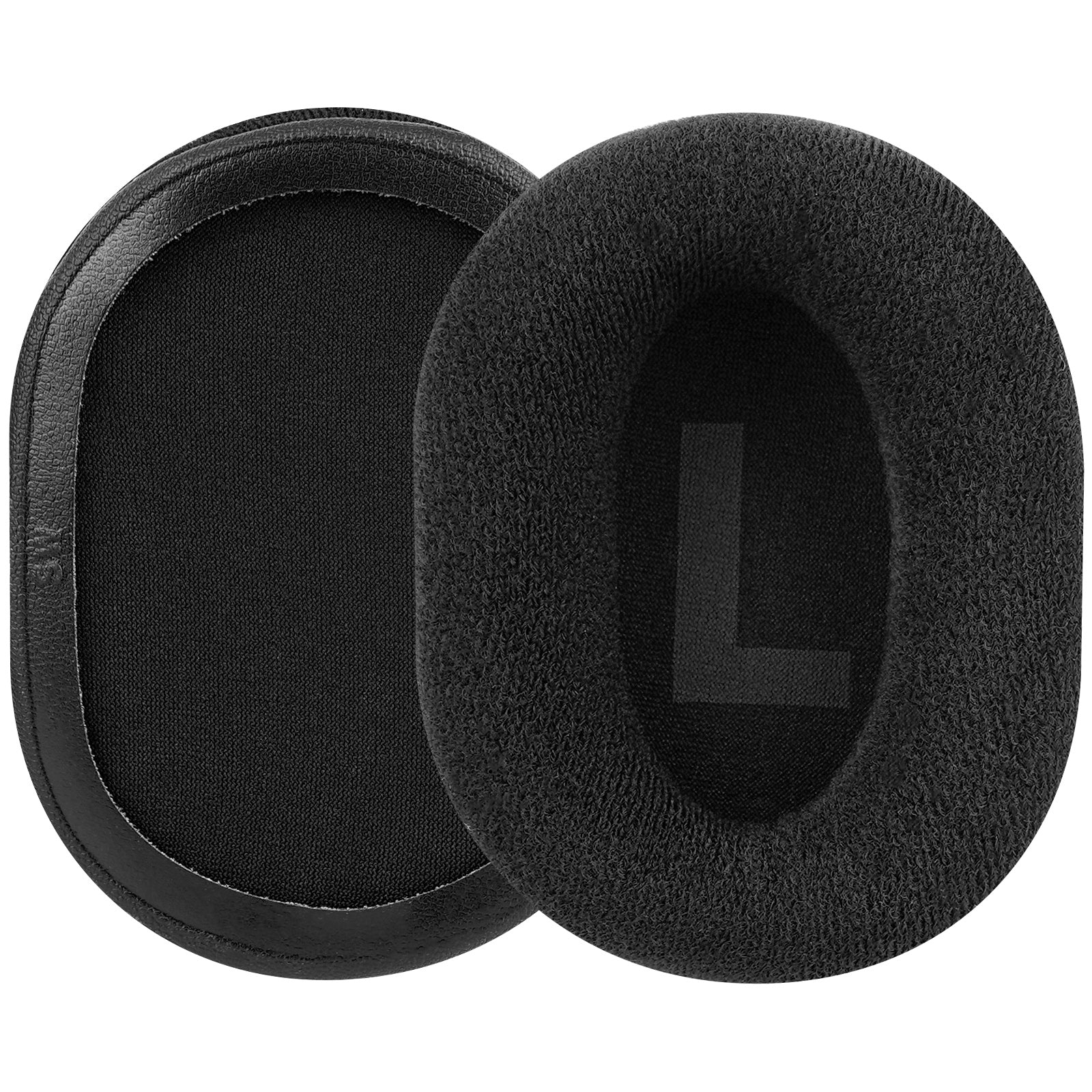 Linkidea Replacement Ear Pads for Logitech G Pro, G Pro X, G433, G233, G Pro X 2 Headphones Ear Cushions, Headset Earpads (Velour / Black)