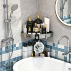 Double Hooks Towel Hanger Rack No-Drill for Frameless Shower Door, 2 Pack