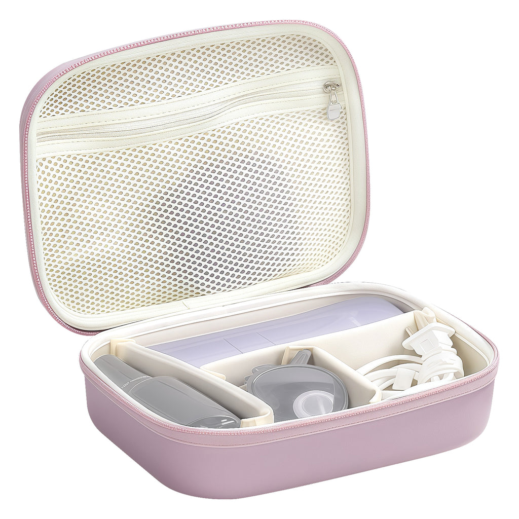 Linkidea IPL Hair Removal Device Storage Case, Travel Carrying Case Compatible with Ulike Air 3 & Air 10 IPL Devices, Protective Portable Organizer Bag (Taro Purple)