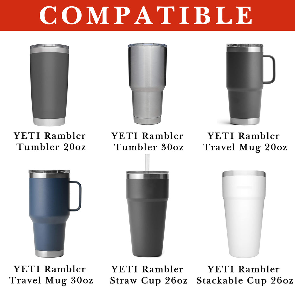 Linkidea Water Bottle Boot Compatible with YETI Rambler Travel Mug 20oz/30oz, Tumbler 20oz/30oz, Silicone Anti-Slip Water Bottle Bottom Sleeve Cover Protector (Red / 2 Pack)