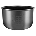 Linkidea Rice Cooker Inner Pot Replacement, 304 Stainless Steel Pressure Cooker Pot, Dishwasher Safe Replacement Inner Bowl Compatible with Zojirushi NS-ZCC10 1 L, NP-HCC10XH 5-1/2 Cups