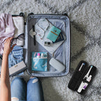 Linkidea Electric Toothbrush Travel Case with Pocket for Replacement Head, Compatible with Oral-B iO Series, Smart 1500, Philip Sonicare, Hard Shell Tooth Brush Protective Storage Bag