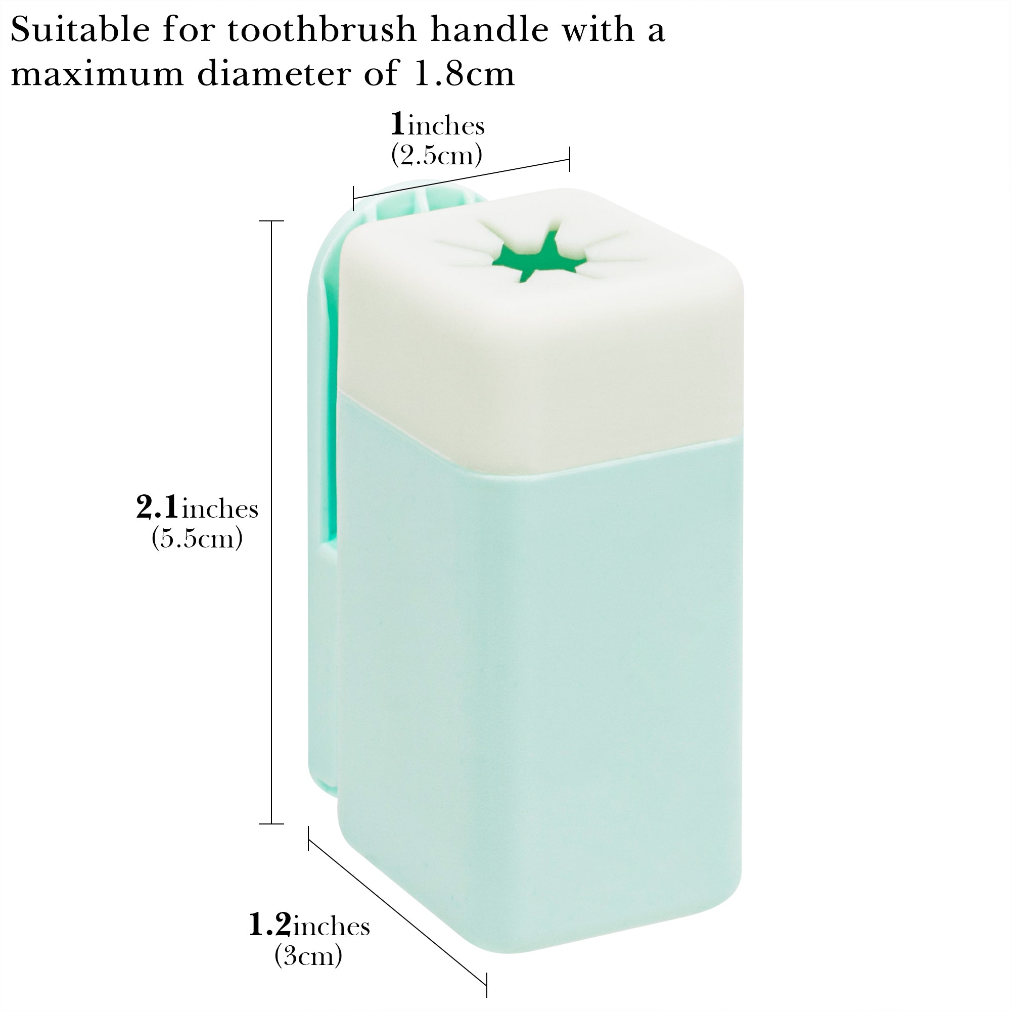 Linkidea 3 Pack Wall Mount Toothbrush Holder for Shower, Plastic Manual Brush Organizer Hanger Compatible with Colgate Renewal, Oral-B CrossAction (Multi)