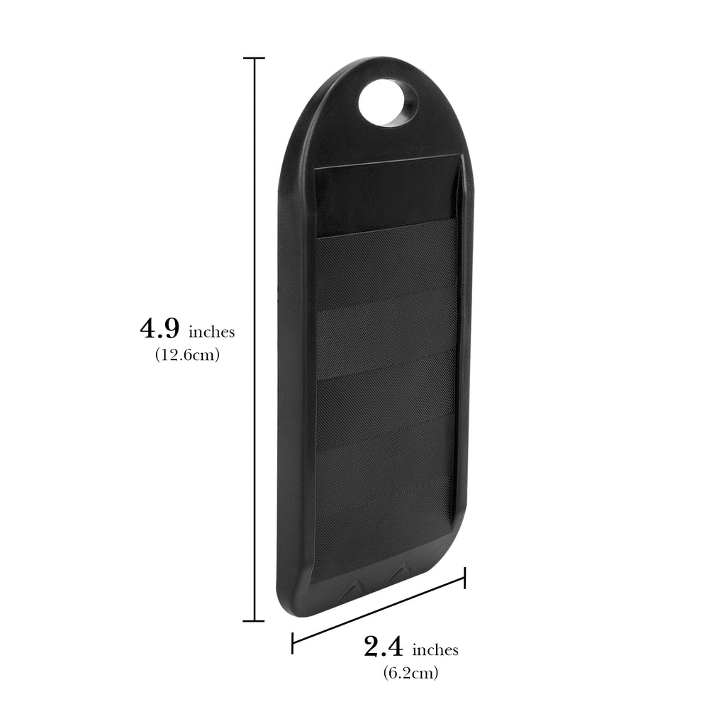 Linkidea Portable Rubber Razor Cleaner Tool, Removes Hair & Debris Buildup, Prolongs Razor Use Life, Compatible with Gillette Basic 5, Fusion, ProGlide (Black)