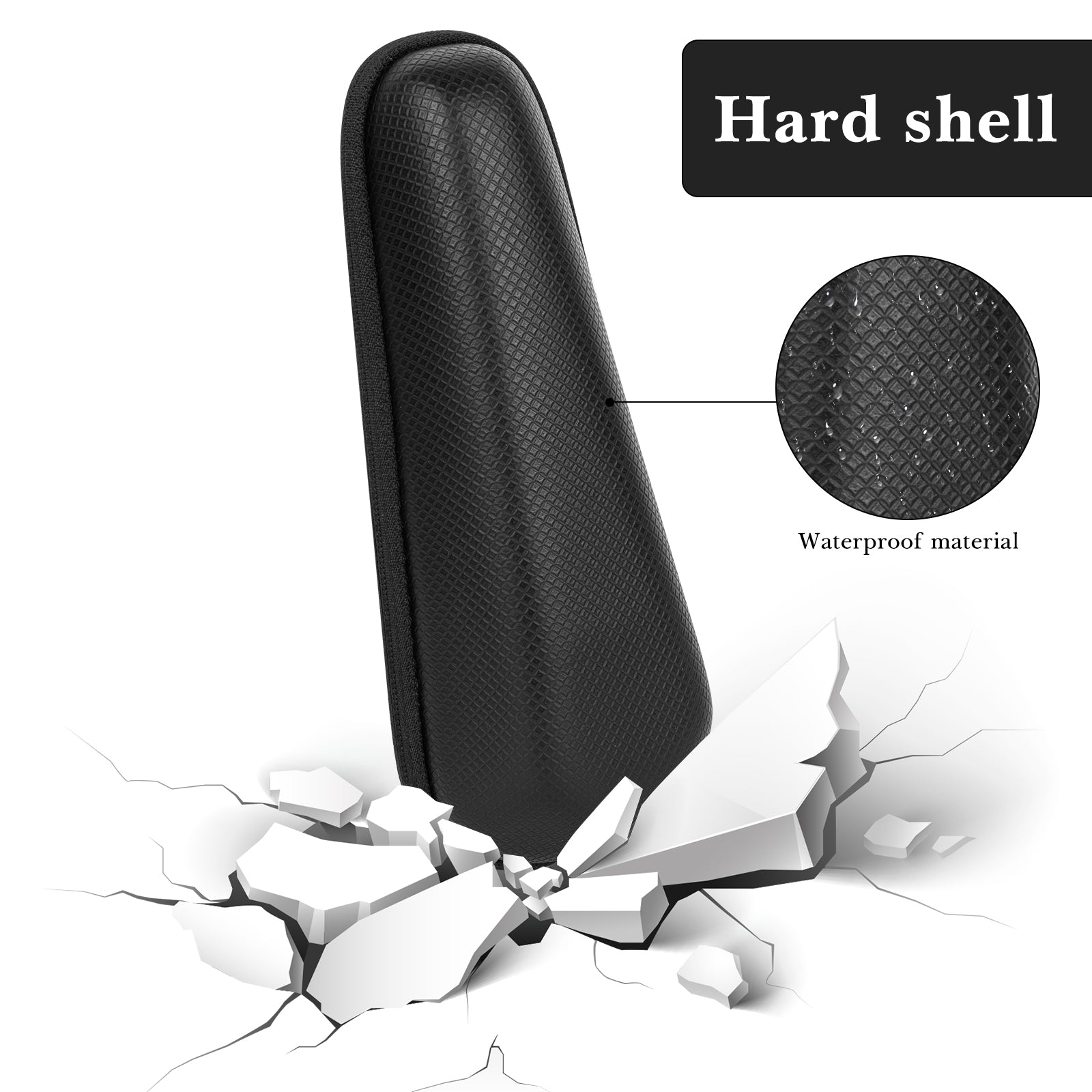 Linkidea Electric Shaver Case, Shaver Stroage Case Compatible with Philips Norelco Series 5, 7, 9, Travel Portable Protection Shaver Bag for Men (Black)