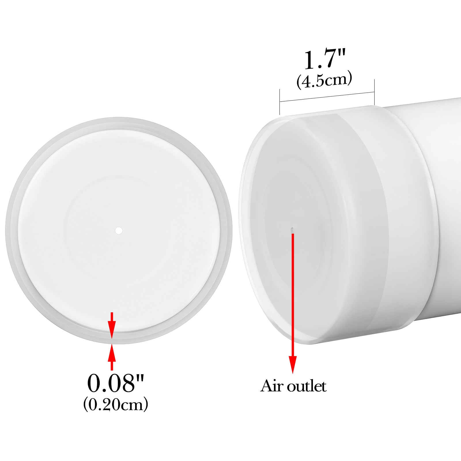 Linkidea 2 Pack Water Bottle Boot Compatible with YETI Rambler Bottle 36oz, Silicone Anti-Slip Waterbottle Bottom Sleeve Cover Protector (Clear White)