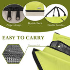 Linkidea Encrypted Oxford Cloth Lunch Bag, Large Capacity Reusable Insulated Lunch Bag for Picnic or Travel, Compatible with B.Box, Sunhanny, Pedeco, QQKO, Xgxn Lunch Box (Green)