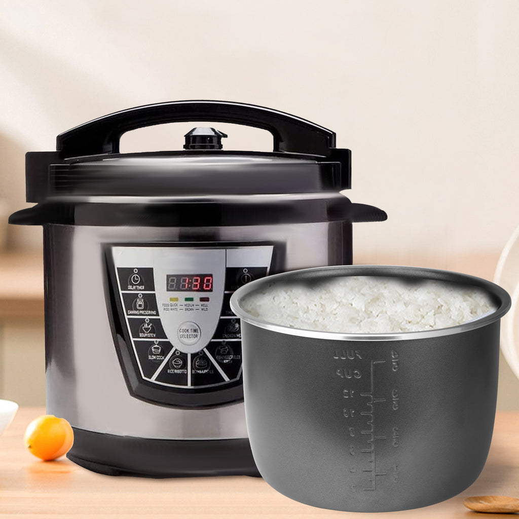 Linkidea Rice Cooker Aluminum Alloy Inner Pot Compatible with Instant Pot Model PPC770, PPC771 Dishwasher Safe, Replacement Bowl
