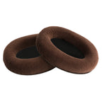 Linkidea Replacement Ear Pads for Sennheiser HD515, HD555, HD595, HD518, HD598, HD598SE, HD598CS, HD560s Headphones, Ear Cushions (Velour / Brown)