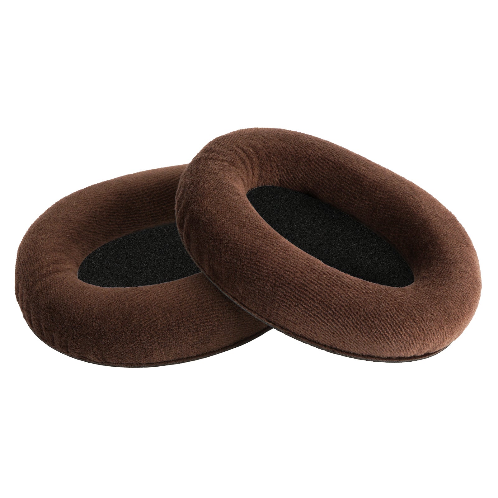 Linkidea Replacement Ear Pads for Sennheiser HD515, HD555, HD595, HD518, HD598, HD598SE, HD598CS, HD560s Headphones, Ear Cushions (Velour / Brown)