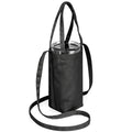 Linkidea Tumbler Carrier with Strap Compatible with YETI Rambler Tumbler 30oz, IRON °FLASK Classic Tumbler 2.0 20oz/24oz/32oz, Waterbottle Sling Bag Coffee Mug Holder, Shoulder Strap, Black