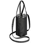 Linkidea Tumbler Carrier with Strap Compatible with YETI Rambler Tumbler 30oz, IRON °FLASK Classic Tumbler 2.0 20oz/24oz/32oz, Waterbottle Sling Bag Coffee Mug Holder, Shoulder Strap, Black