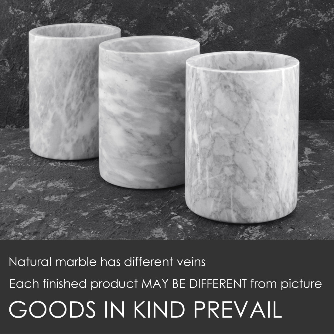 Linkidea Elegant Wine Cooler & Champagne Chiller, Ice Wine Holder, Luxury Natural Marble Multi-Functional Container for Wine, Beer, and Spirits (White)