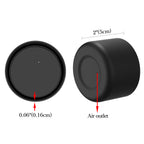 Linkidea 2 Pack Water Bottle Boot Compatible with Stanley Quencher H2.0 20oz/30oz/40oz, IceFlow Flip 20oz/30oz Tumbler, Silicone Bottle Bottom Sleeve Cover Bumper Protector (Black)