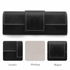 Extra Large Hard Shell Sunglasses Case, Oversized Sun Glasses Storage Organizer Compatible with Gucci GG0981S Prada PR 15W PR 24Z PR 15W Versace VE4473U VE4478U VE4479U (XL / Black)