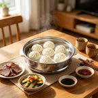 Linkidea Stainless Steel Steamer Basket Insert Compatible with CUCKOO CR-0601C 6-Cup Rice Cooker, Steaming Rack Tray for Vegetables, Dumplings, Fish & More