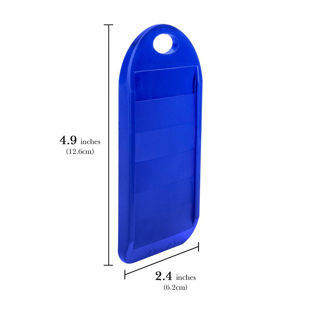 Linkidea Portable Razor Blade Cleaning Tool, Rubber Remove Hair & Gunk Tool for Razor Maintenance, Compatible with Gillette Fusion 5 Power, Fusion 5 ProGlide (Blue)