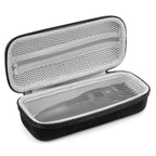 Linkidea Durable Travel Case Compatible with Wahl USA Pro Series 3026018, Manscaper Model 5708, Beard Trimmer Grooming Accessories Organizer, Portable Storage Box (Black)