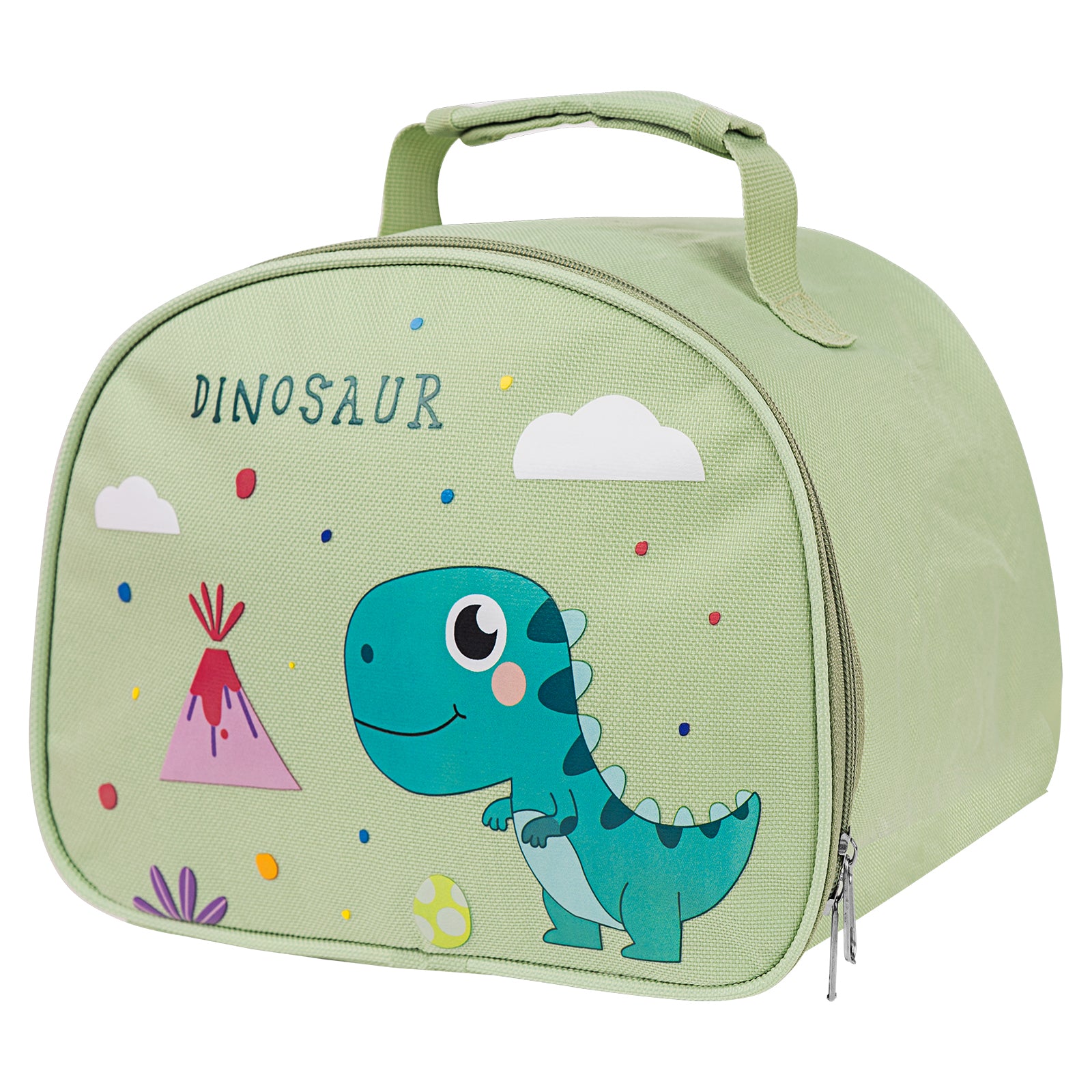 Linkidea Lunch Tote Bag, Large Capacity Lunch Tote Bag with Hand Strap, Portable Lunch Box Bag for Outdoor, Compatible with B.Box, Sunhanny, Pedeco, QQKO, Xgxn Lunch Box (Green)