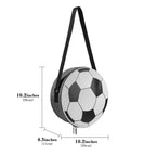 Linkidea Insulated Soccer Ball Lunch Tote Bag, Portable Thermal Carrying Case for Picnic & Camping, Reusable Lunch Container Compatible with B.box, Sunhanny, QQKO, Pedeco, Xgxn