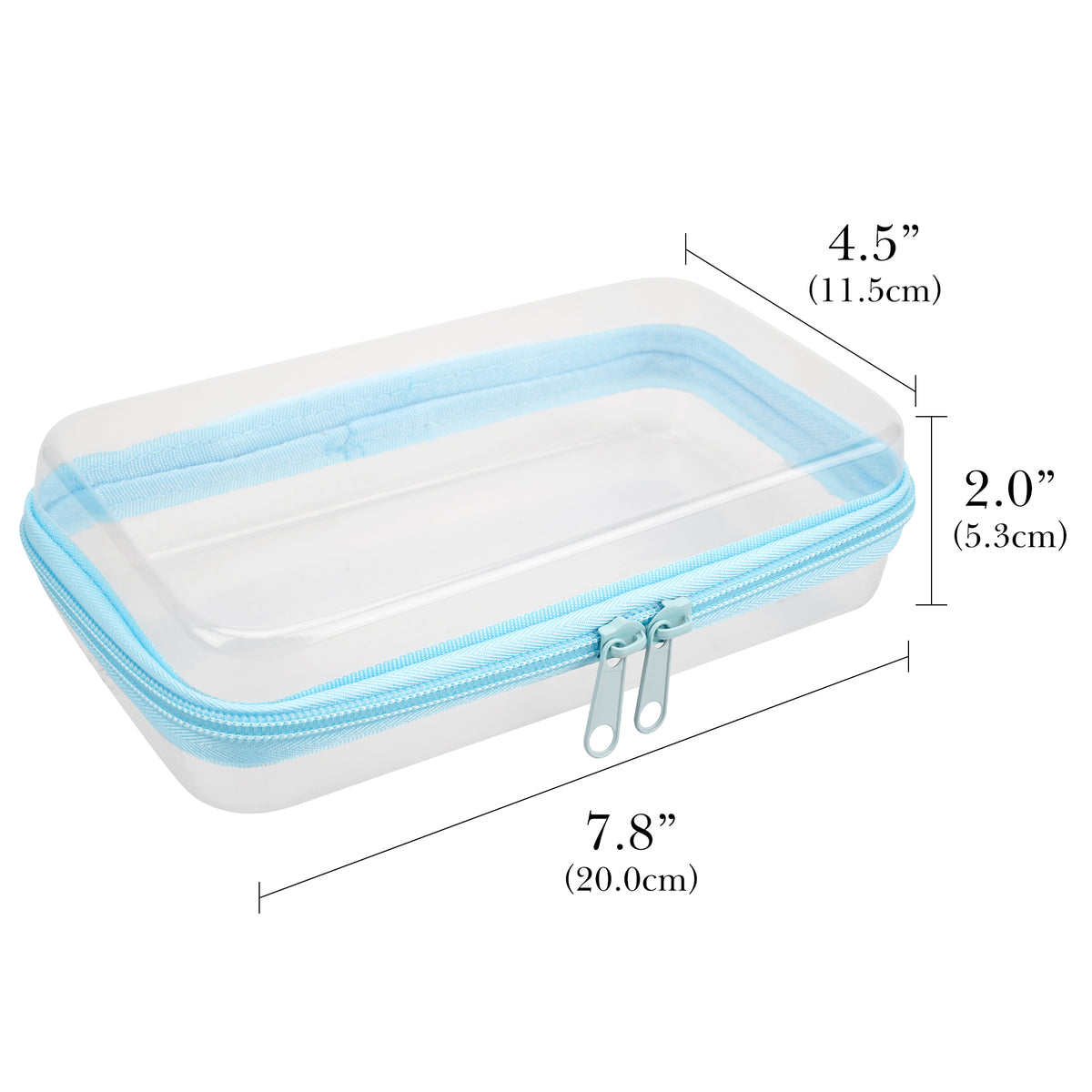 Linkidea Bikini Trimmer Storage Case, Compatible with Braun Epilator Silk-epil 9, 7, Panasonic ES-AWL6AG, Remington Smooth & Silky Trimmer, Women's Travel Hair Removal Device Bag (White)