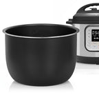 Linkidea Rice Cooker Aluminum Alloy Inner Pot Compatible with Instant Pot Duo 7-in-1, Dishwasher Safe, Replacement Bowl