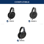 Linkidea Mesh Fabric Replacement Headband Compatible with Sennheiser HD650, HD660 S, HD 660S2 Headphones, Top Cover Repair Parts (Black)