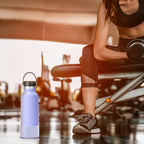 Linkidea 2 Pack Water Bottle Boot Compatible with Hydro Flask Wide Mouth 12oz/14oz/16oz/18oz/20oz, Silicone Bottle Bottom Sleeve Bumper Protector (Fog)