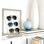 Extra Large Sunglasses Holder Stand, Clear Acrylic Eyewear Desk Display Organizer Compatible with Gucci GG0876S/GG0875S Balenciaga BB0201S/BB0166S